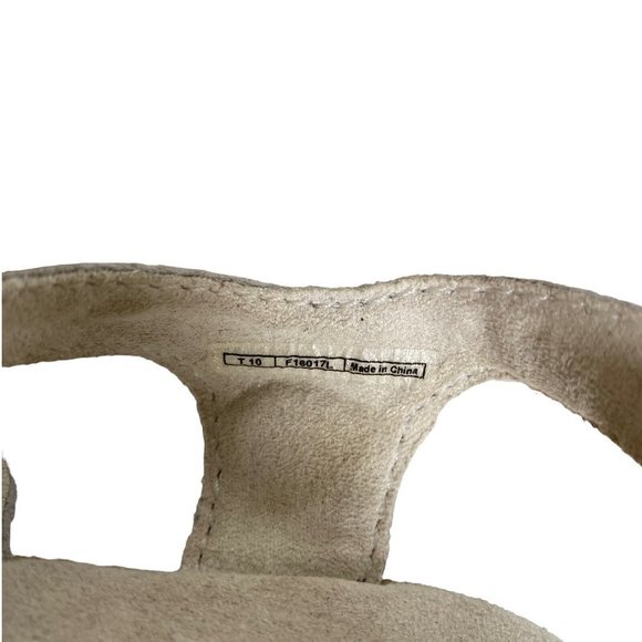 UGG GRETEL Sandals Leather Ankle Strap Open Toe Toddler Girl 10 F16017L - Picture 6 of 7